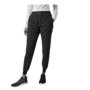 Athleta Apres Black Ski Down Jogger Pants 6